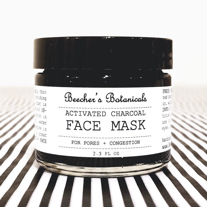 ACTIVATED CHARCOAL FACE MASK | congested pores, blackheads
