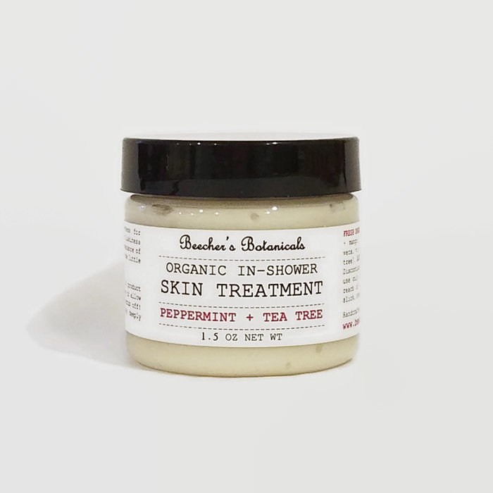 IN-SHOWER SKIN TREATMENT, PEPPERMINT | Keratosis Pilaris &amp; Dry Skin