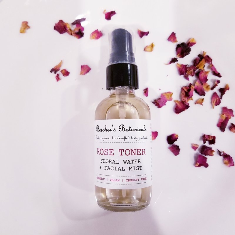 ROSE WATER FACE MIST + TONER | hydrate, refresh