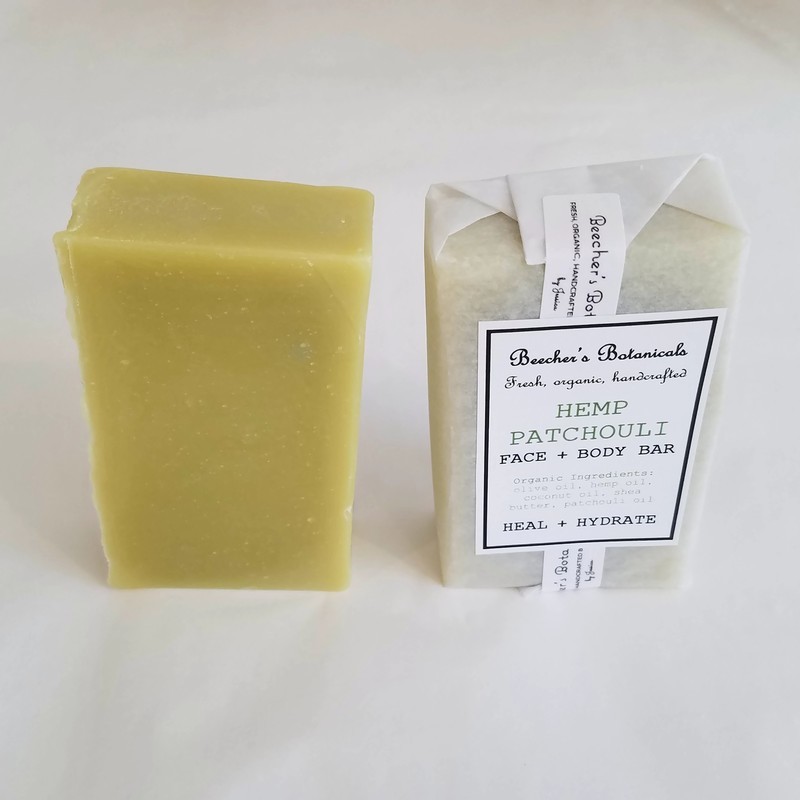 PATCHOULI HEMP SOAP BAR
