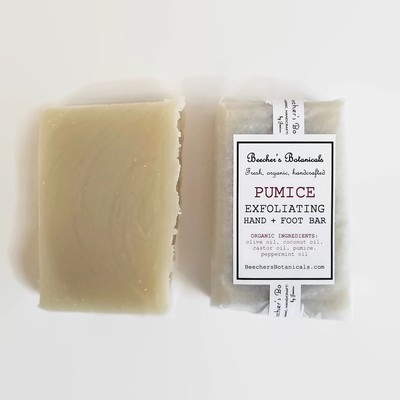 PUMICE SOAP BAR | exfoliate + soften