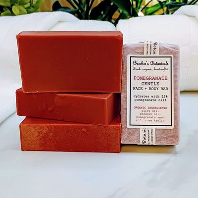 POMEGRANATE SOAP BAR | unscented