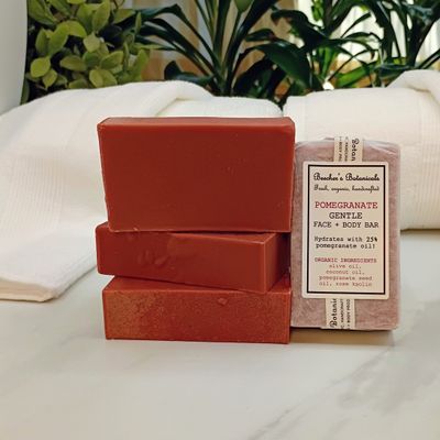 POMEGRANATE SOAP BAR | unscented
