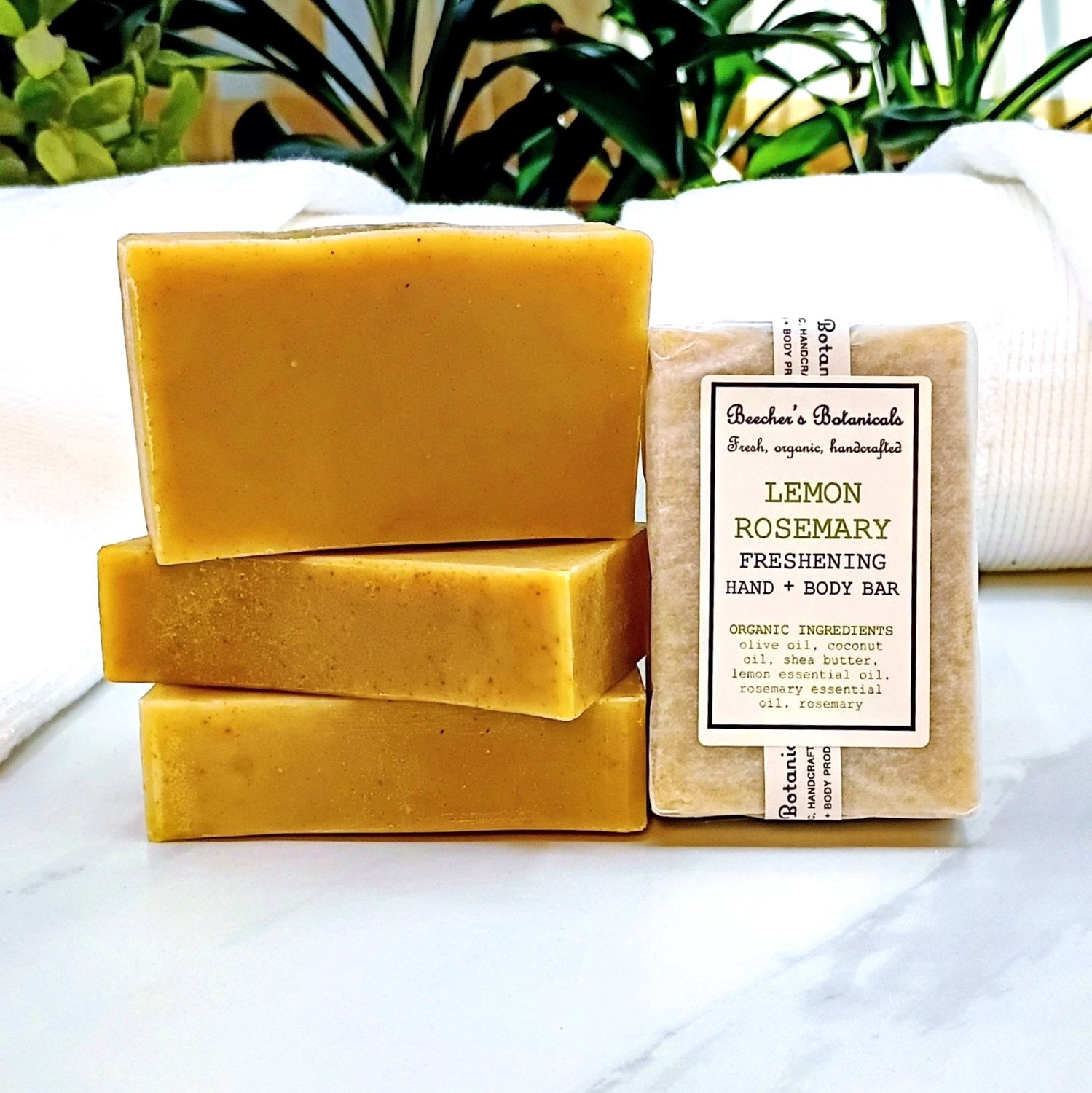 LEMON ROSEMARY SOAP BAR