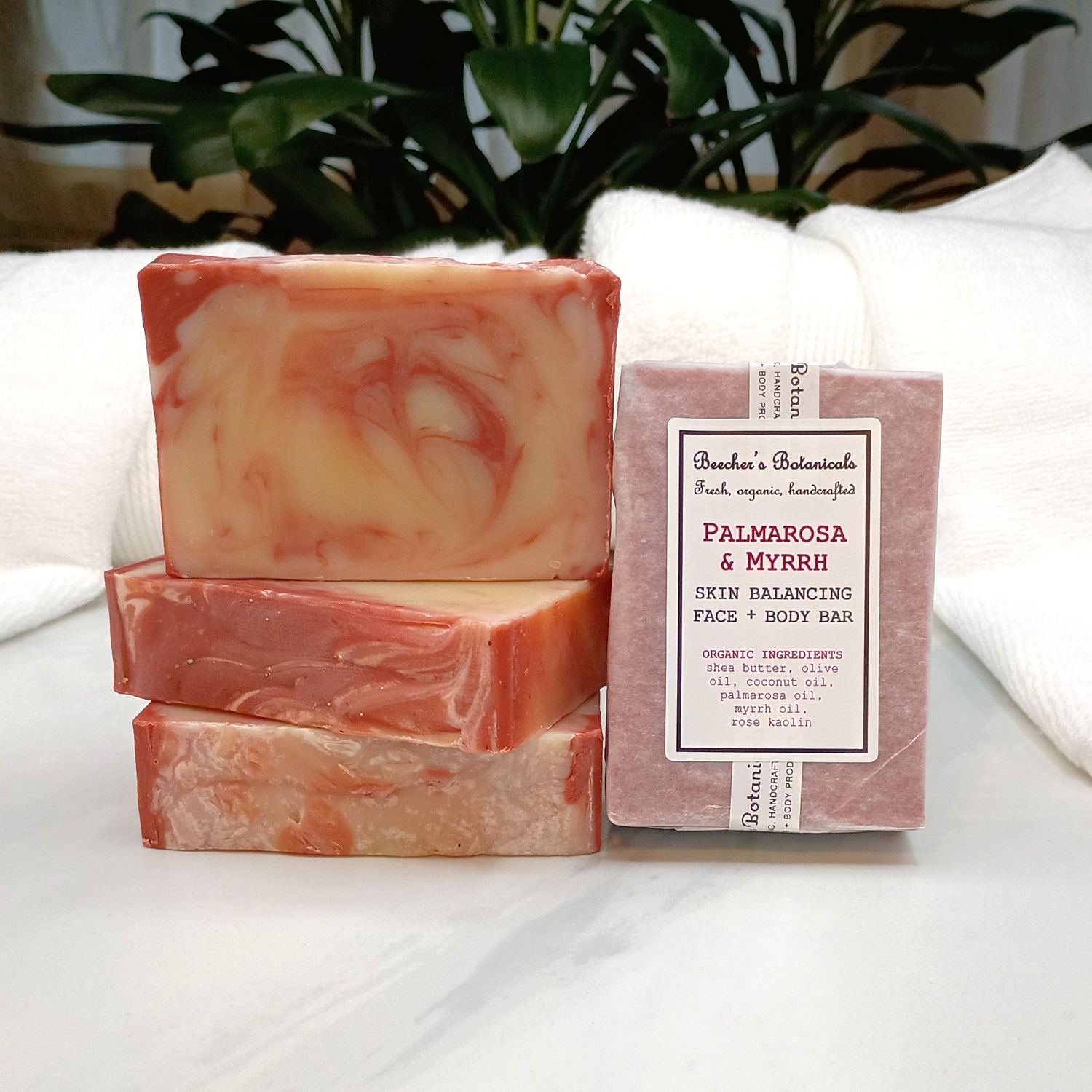 PALMAROSA + MYRRH SOAP BAR