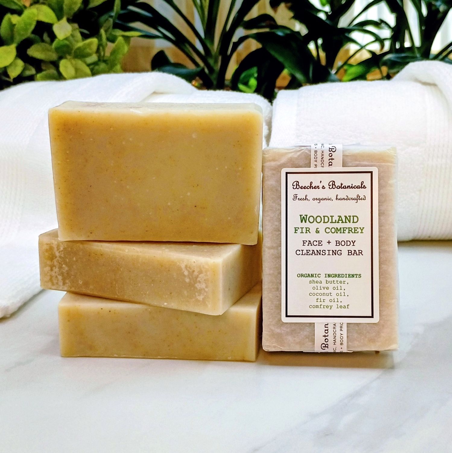 WOODLAND SOAP BAR | fir + comfrey