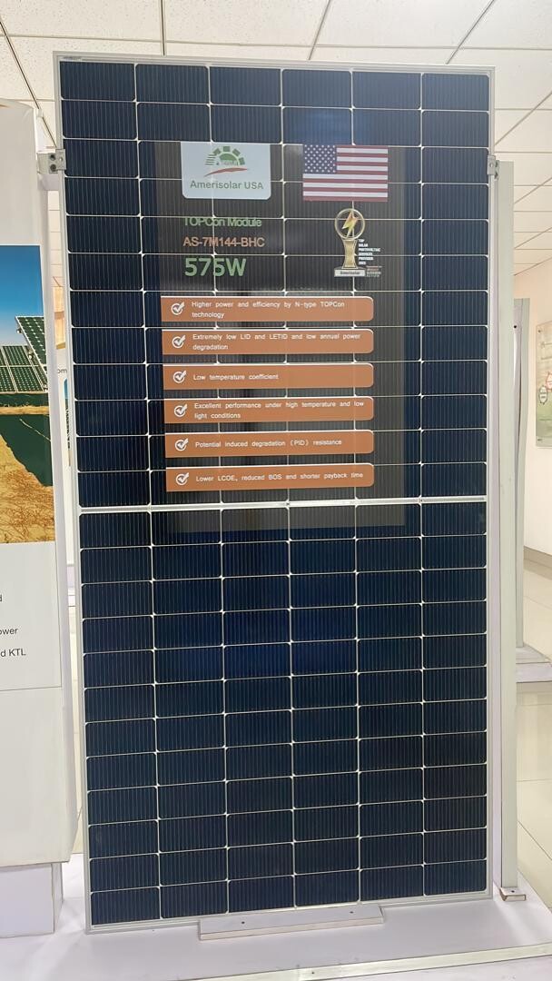 Amerisolar Solar Panel