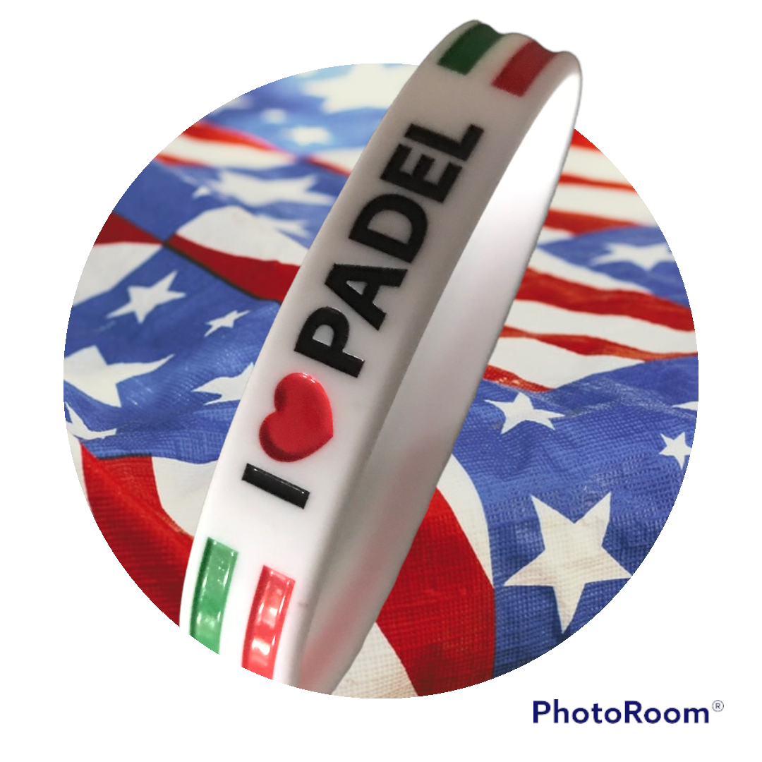 10 PEZZI BRACCIALETTO SILICONE TRICOLORE