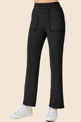 La Miel Sia Ribbed Pant