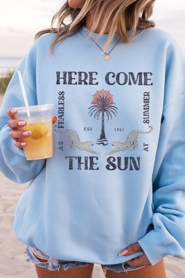 Here Comes The Sun Graphic Sweatshirts