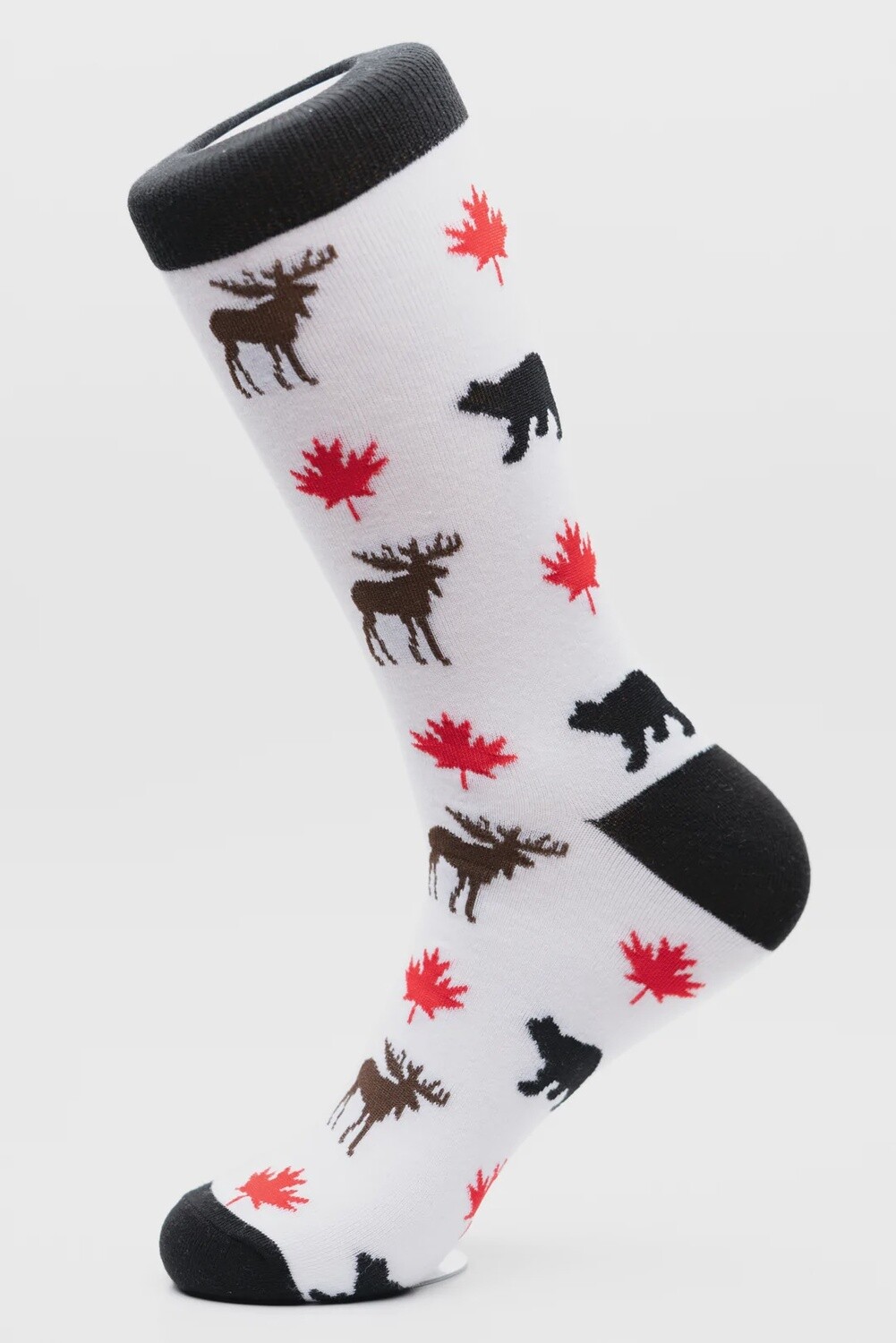 Canada Moose & Bear Socks