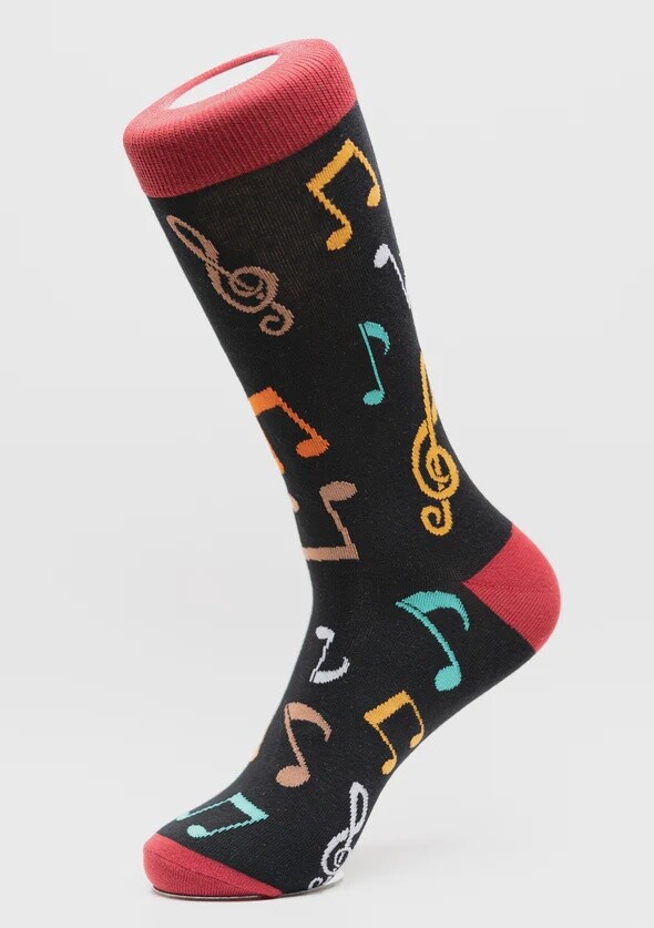 Musical Note Socks