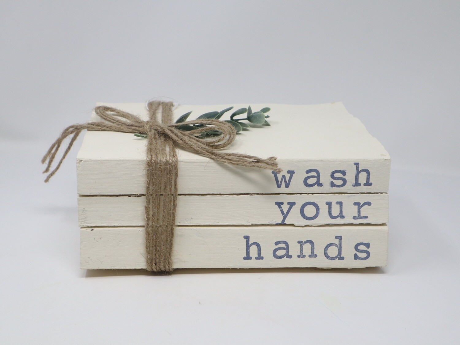 "Wash Your Hands" Stacked Book Set