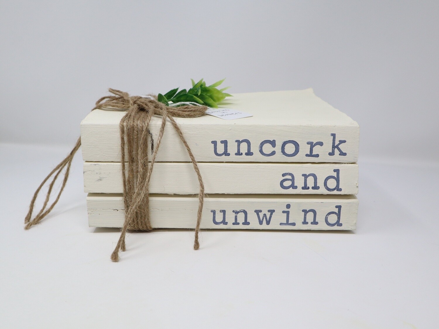 Uncork & Unwind Stacked Book Set