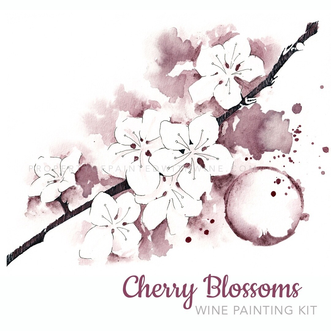Cherry Blossom Painting Kit