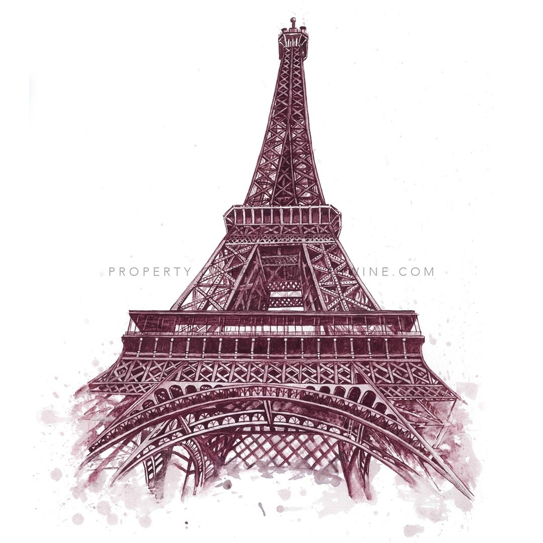 Eiffel Tower Card
