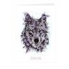 Gray Wolf Print