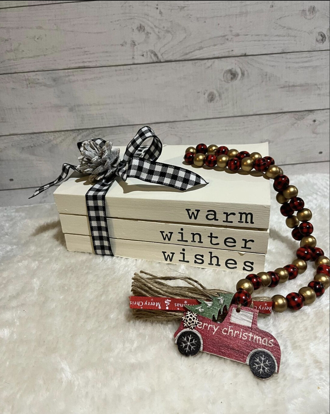 Warm Winter Wishes Stacked Book Set