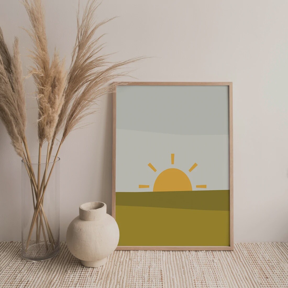 Golden Hour Phases Print