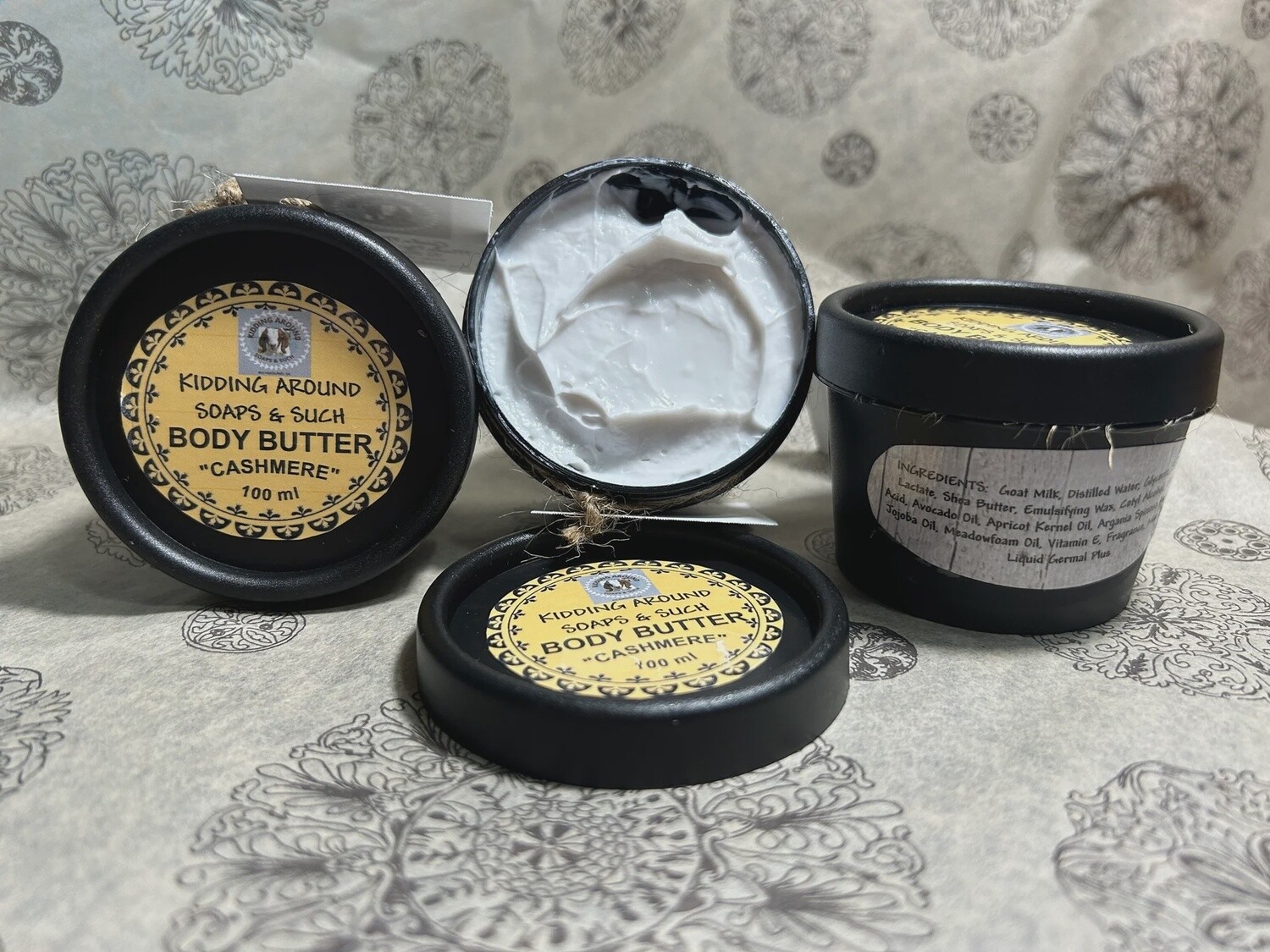 “Cashmere” Body Butter with Goats Milk