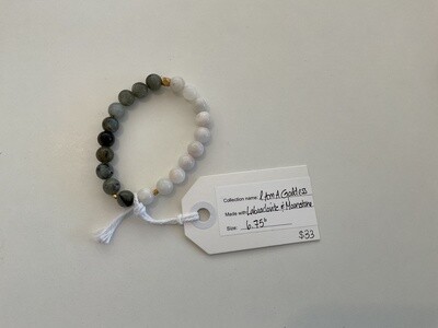 Moonstone & Labradorite - I Am A Goddess Bracelet