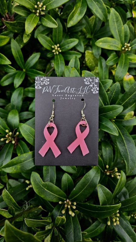 Breast Cancer Earrings