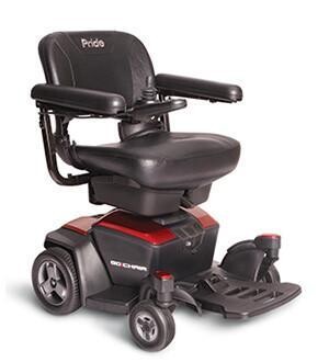 Pride Mobility Go Chair Group 2 Power Chair, Rear Wheel Drive, Portable, Travel, Motorized Electric Wheelchair for Adults, 300 lbs. WC, Up to 3.8 MPH, 8.6 or 13.2 Miles Range Per Charge Pride Mobility Go Chair Group 2 Power Chair, Rear Wheel Drive, Portable, Travel, Motorized Electric Wheelchair for Adults, 300 lbs. WC, Up to 3.8 MPH, 8.6 or 13.2 Miles Range Per Charge