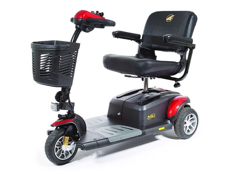 BUZZAROUND EX Extreme 3-Wheel and 4-Wheel Heavy Duty Long Range Travel Scooter GB118 and GB148