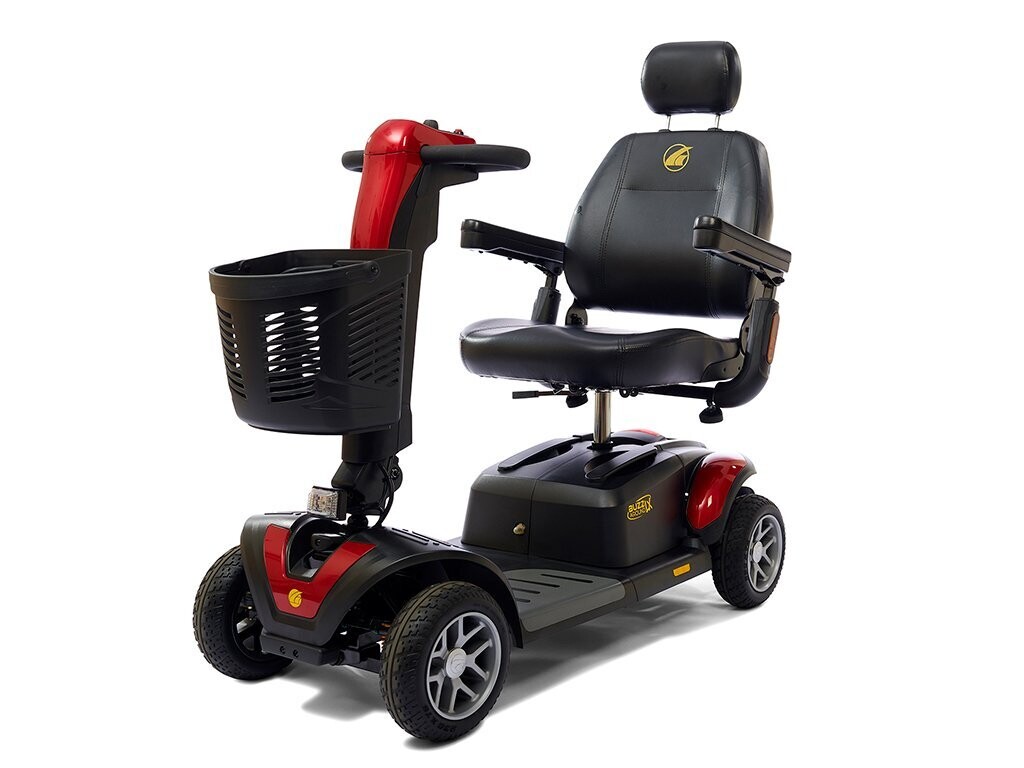Golden Buzzaround LX 4-Wheel Heavy Duty Long Range Travel Scooter, 375 lb Weight Capacity - GB149