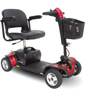 Pride Go Go Sport 4-Wheel Mobility Scooter, 325 Lbs. Weight Capacity - S74 Pride Go Go Sport 4-Wheel Mobility Scooter, 325 Lbs. Weight Capacity - S74