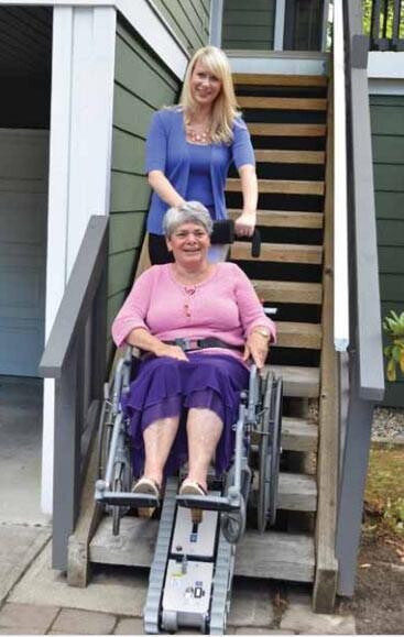 Garaventa Stair-Trac – Portable Wheelchair Lift (Commercial Stairlift, Stair Lift)