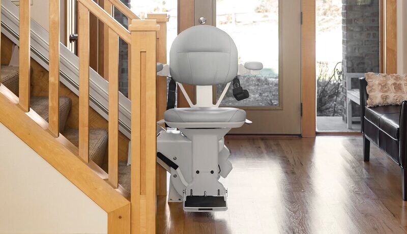 Bruno Elite Indoor Straight Stairlift SRE-2010, 400 lb Lift Capacity