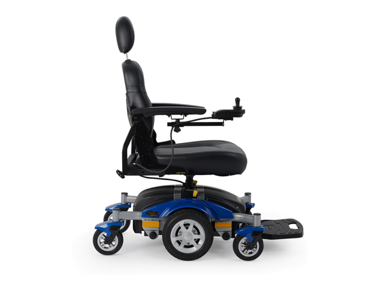 Golden Compass Sport - Mid-Wheel Drive Power Wheelchair for Mobility, Long Drive Range with Tight 19.5 inch Turning Radius