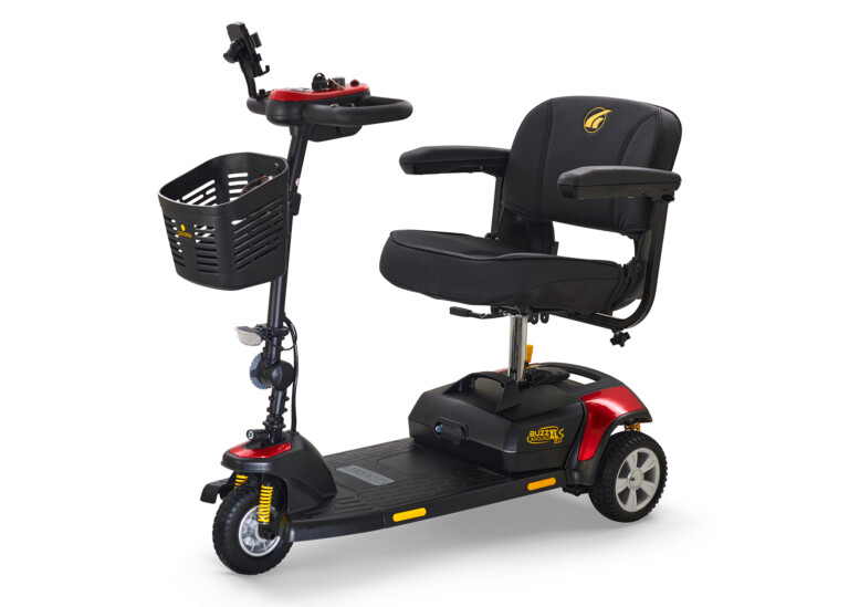 Golden Technologies Buzzaround XL 3-Wheel Compact Disassembling Mobility Scooter - GB121B