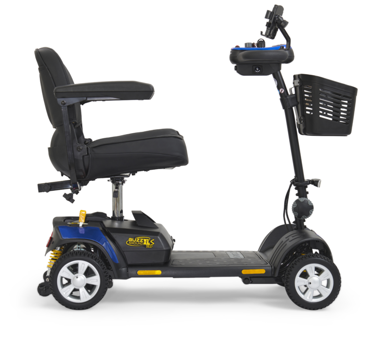 Golden Technologies Buzzaround XL 4-Wheel Compact Disassembling Mobility Scooter - GB124A