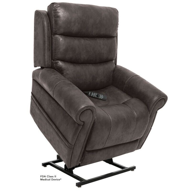 Pride Mobility VivaLift Tranquil 2 PLR935 Electric Power Lift Recliner Chair | Standard Fabric Sofa for Elderly, 4-Position, USB Remote