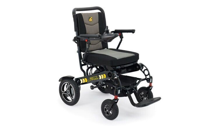 Golden Stride Power Foldable Wheelchair - GP301, Power Chair