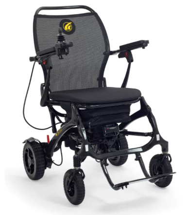 Golden Technologies Cricket Ultra Lightweight Portable Manual Folding Travel Power Wheelchair - Carbon Fiber Frame - 39.3 lbs. Total - Airline and Cruise Approved Lithium Battery Golden Technologies Cricket Ultra Lightweight Portable Manual Folding Travel Power Wheelchair - Carbon Fiber Frame - 39.3 lbs. Total - Airline and Cruise Approved Lithium Battery