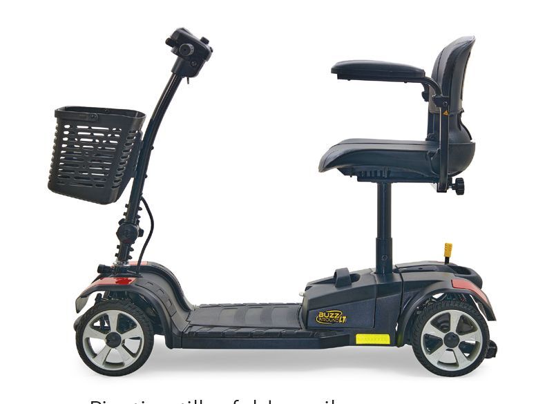 Golden Technologies Buzzaround LT 3-Wheel Small Portable Travel Mobility Scooter - GB107