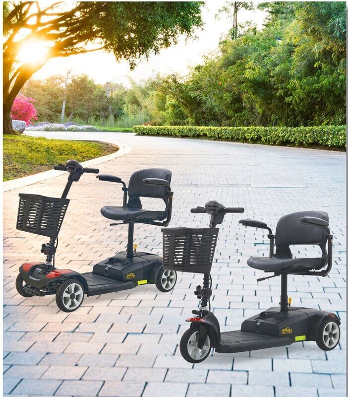 Golden Technologies Buzzaround LT 3-Wheel Small Portable Travel Mobility Scooter GB107
