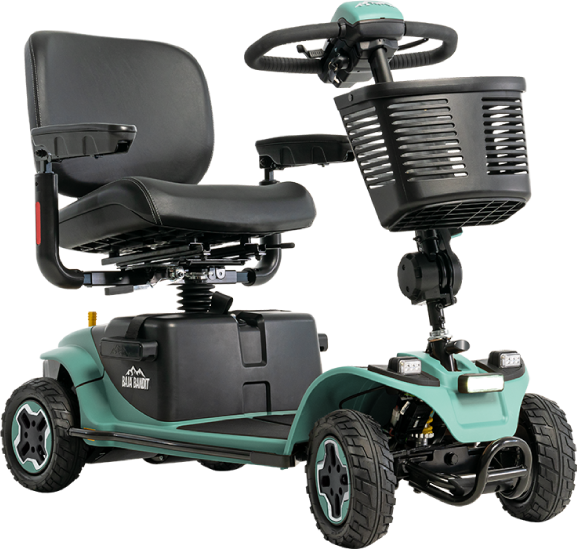 Pride Mobility Baja Bandit BA140 Mobility Scooter, Outdoor 4-Wheel Travel Electric Scooter for Adults, 400 lbs. WC, Up to 8 MPH, 11.25 to 22.5 Miles Range Per Charge Pride Mobility Baja Bandit BA140 Mobility Scooter, Outdoor 4-Wheel Travel Electric Scooter for Adults, 400 lbs. WC, Up to 8 MPH, 11.25 to 22.5 Miles Range Per Charge
