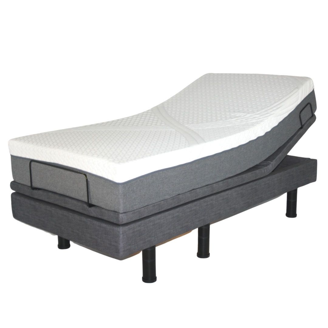 The Golden Passport™ Hi Low Adjustable Bed with Dual-Zone Vibrating Massage