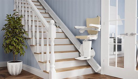 Handicare 1100 Straight Stairlift, Slimmest Straight Stairlift