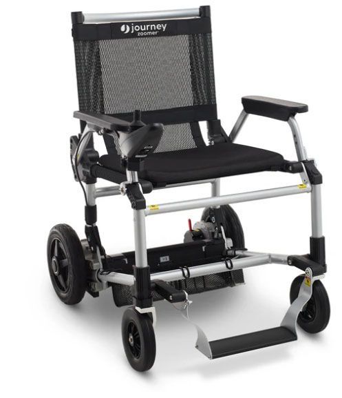 Journey Zoomer Lightweight Folding Power Chair for Adults – Lightweight, Foldable, All Terrain Power Chair for Seniors – Heaviest Part Only 19 lbs, TSA Approved Journey Zoomer Lightweight Folding Power Chair for Adults – Lightweight, Foldable, All Terrain Power Chair for Seniors – Heaviest Part Only 19 lbs, TSA Approved