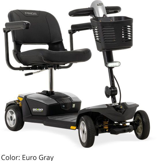 Pride Mobility Go Go Endurance Li MAXX 4-Wheel Scooter - Travel Mobility for Adults, 16 Ah Battery, 325 Lbs Weight Capacity, Garnet Red, 17 Pride Mobility Go Go Endurance Li MAXX 4-Wheel Scooter - Travel Mobility for Adults, 16 Ah Battery, 325 Lbs Weight Capacity, Garnet Red, 17" x 17" Fordable Seat - S54LXLIT-16AH