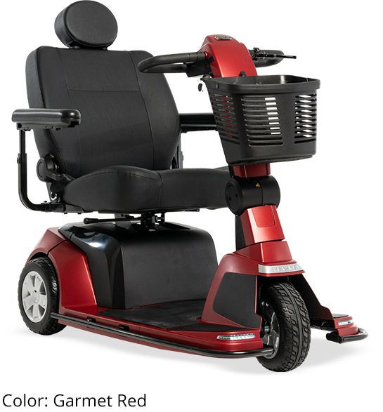 Pride Mobility Maxima Ultra HD 3-Wheel Mobility Scooter, 500 lbs. Weight Capacity, Model SC901