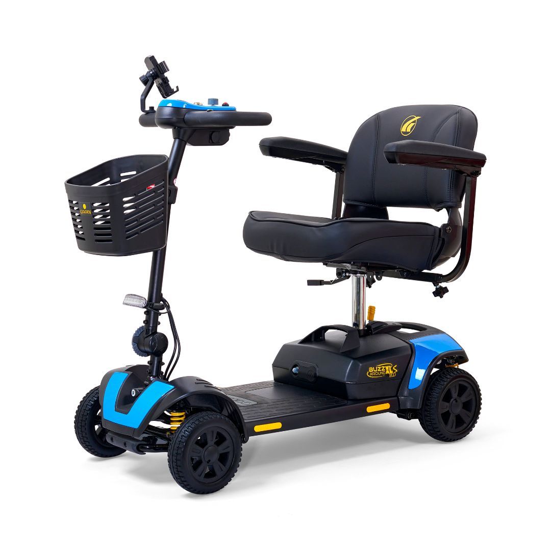 Golden Technologies Buzzaround XLS-HD 4-Wheel Mobility Scooter - GB124-SHZ