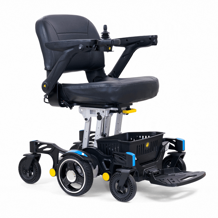 Golden Technologies Buzzaround CarryOn Power Electric Wheelchair - 21" Turning Radius - Folds to 10" - 46 LBS Base