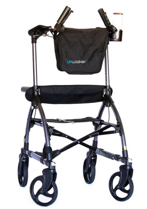 Journey UPWalker Standard – The Original Upright Walker – Premium, Lightweight Adjustable Upright Rollator Walker with Seat for Adults, Seniors & The Elderly Journey UPWalker Standard – The Original Upright Walker – Premium, Lightweight Adjustable Upright Rollator Walker with Seat for Adults, Seniors & The Elderly