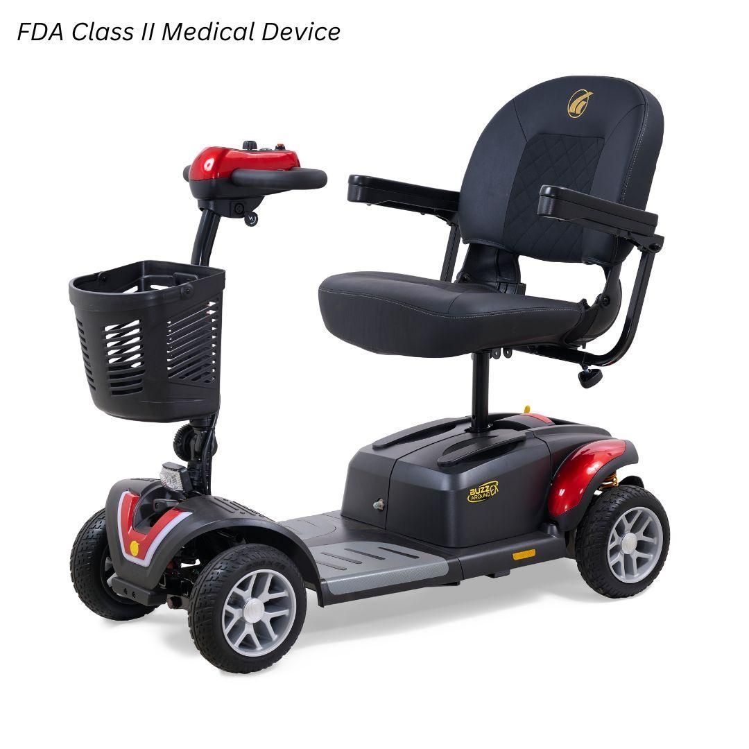 Golden Buzzaround EX 4-Wheel Heavy Duty, Long Range, Disassembles Easy - GB148